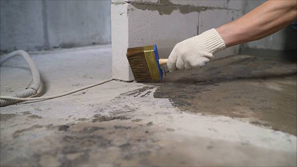SJ Waterproofing Pros Waterproofing coverage map for Moscow, PA and surrounding area